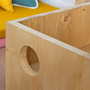 Kinderstuhl Holz Weiß Gealtert 3
