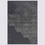 Wollmischteppich Architect Diamonds Grau 160 x 230 cm 1