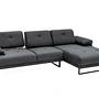 Mustang Sofa L chaise lounge Right Anthracite 7