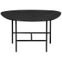 Vajen Coffee table marble look black 3