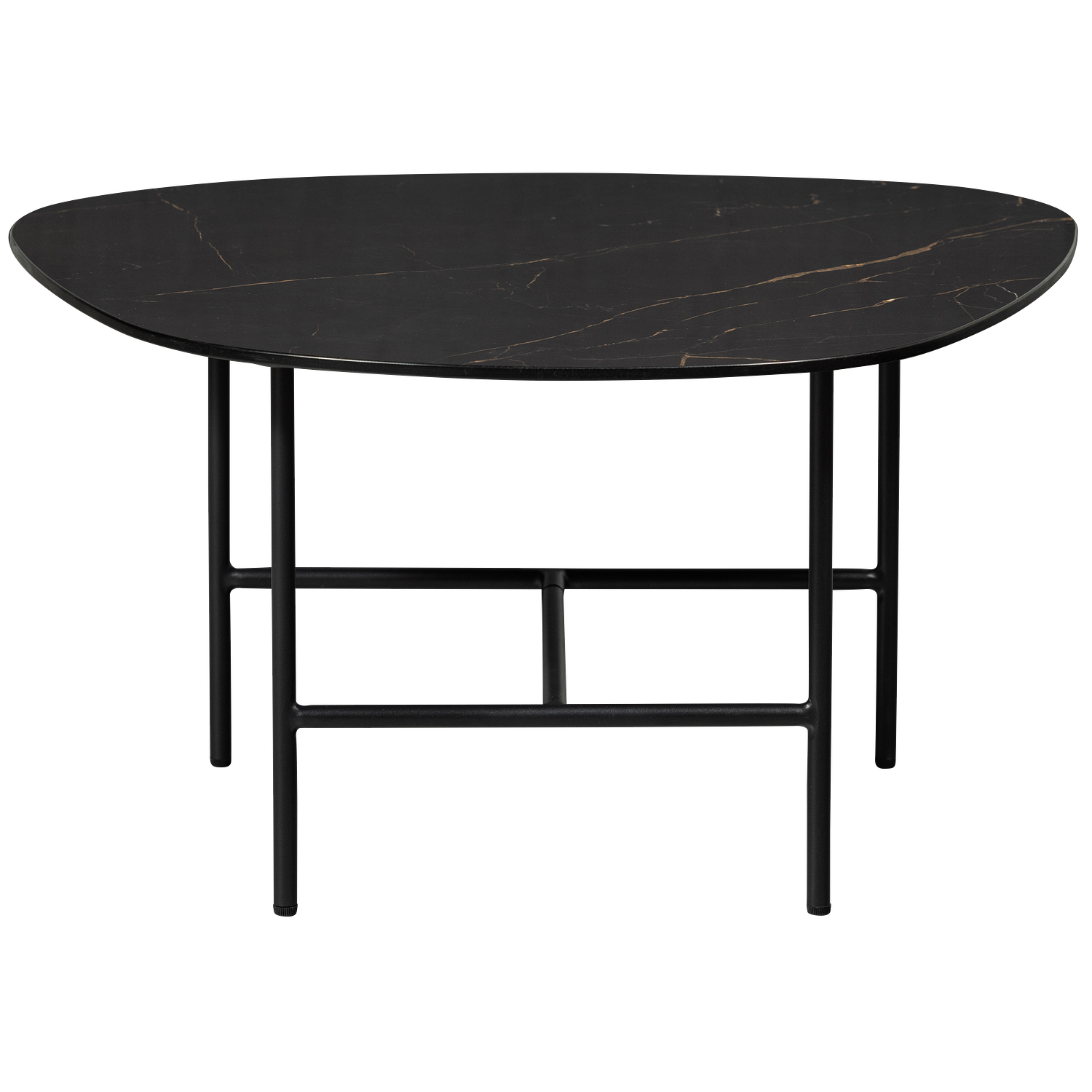 Vajen Couchtisch Marmoroptik Schwarz 3