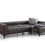 Horizon Corner Sofa Right Dark Grey 8