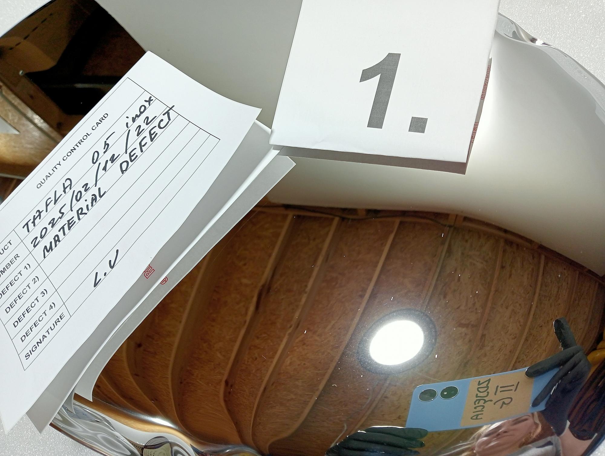 Tafla Spiegel O5 Edelstahl Inox Poliert Silber 3