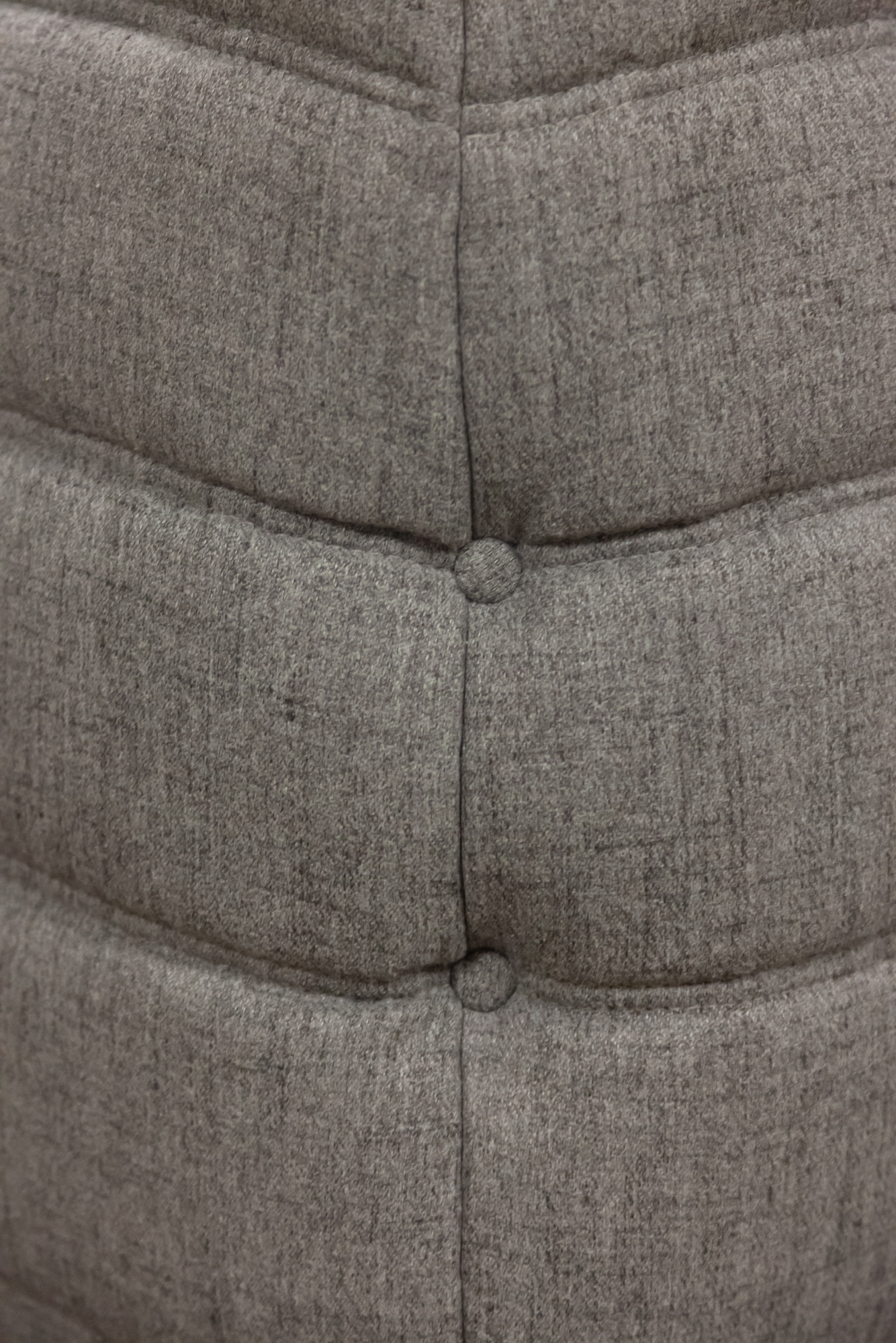 Togo Lounge Set 5 pezzi tessuto grigio caldo 9