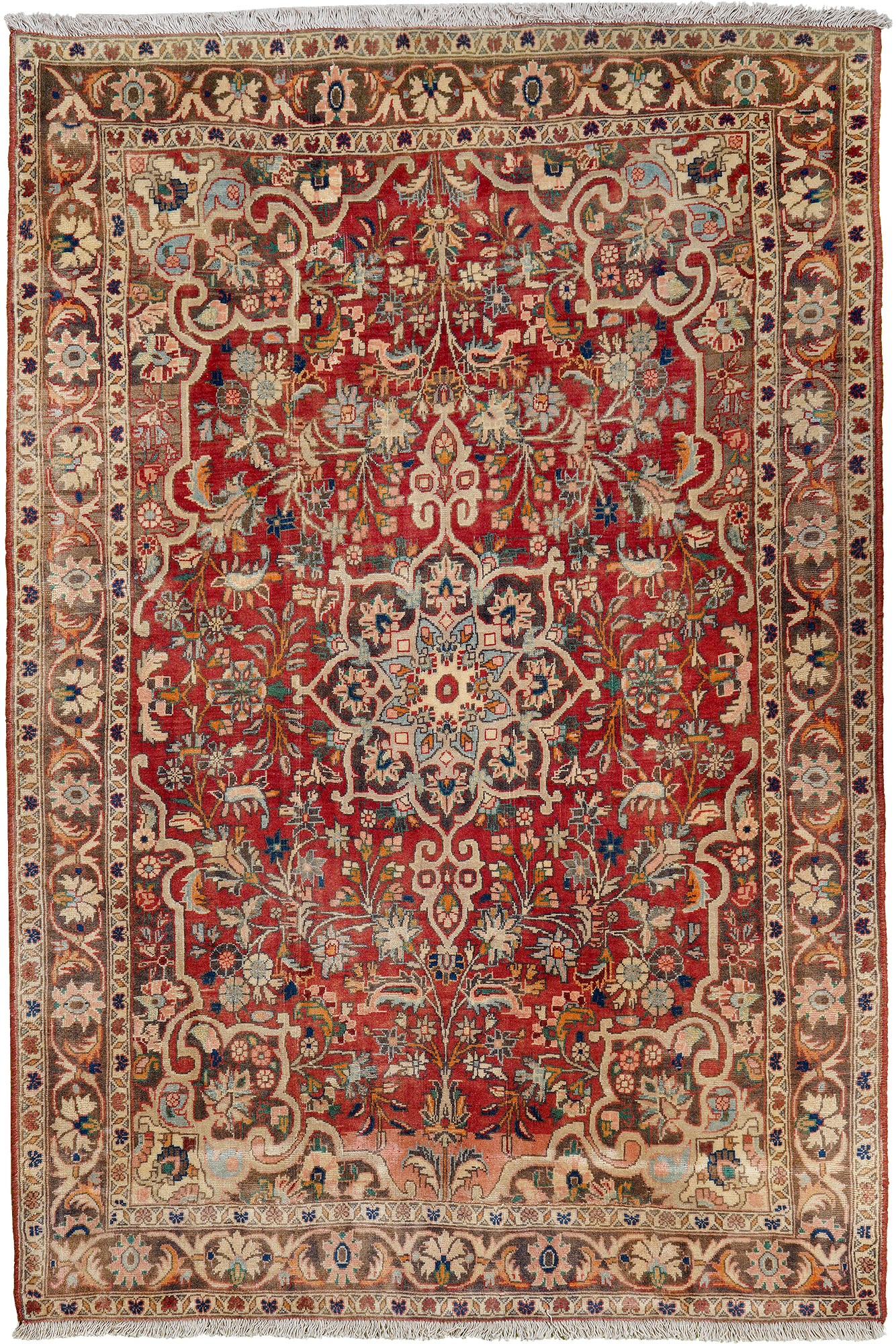 Heritage Barzin Carpet Wool Brown 6