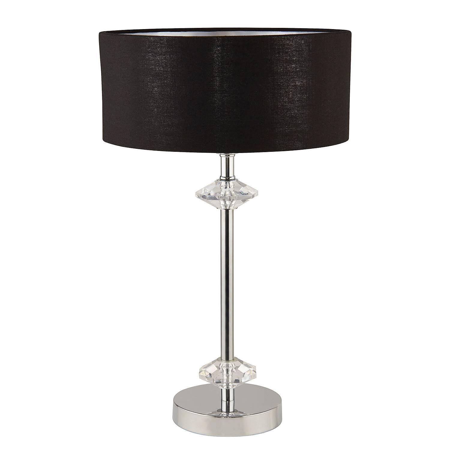 New Orleans Table Lamp Blended fabric Steel Single-flame 1