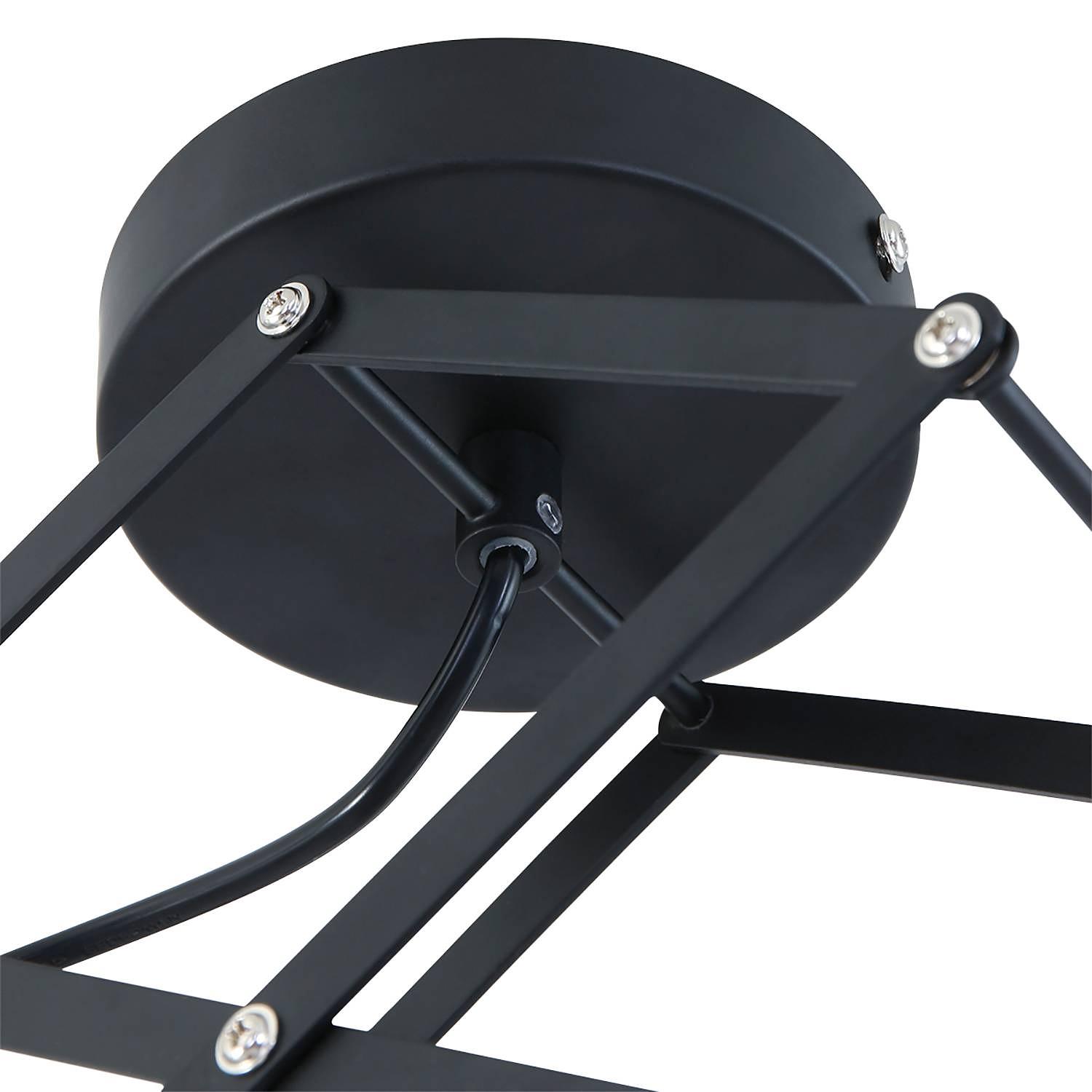 1-Flammig Pendelleuchte Lexi Eisen 2