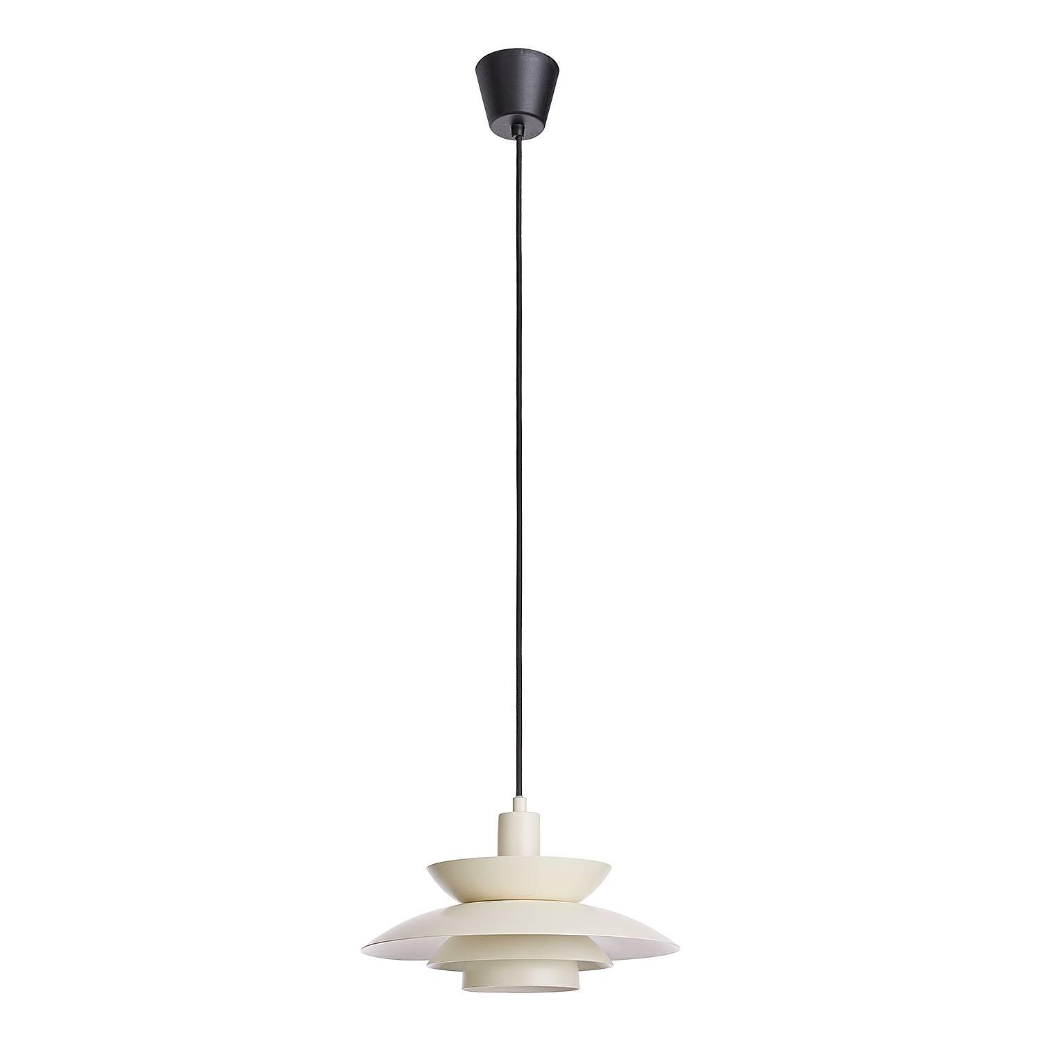 1-Light Singapore Pendant Light Iron Beige 4