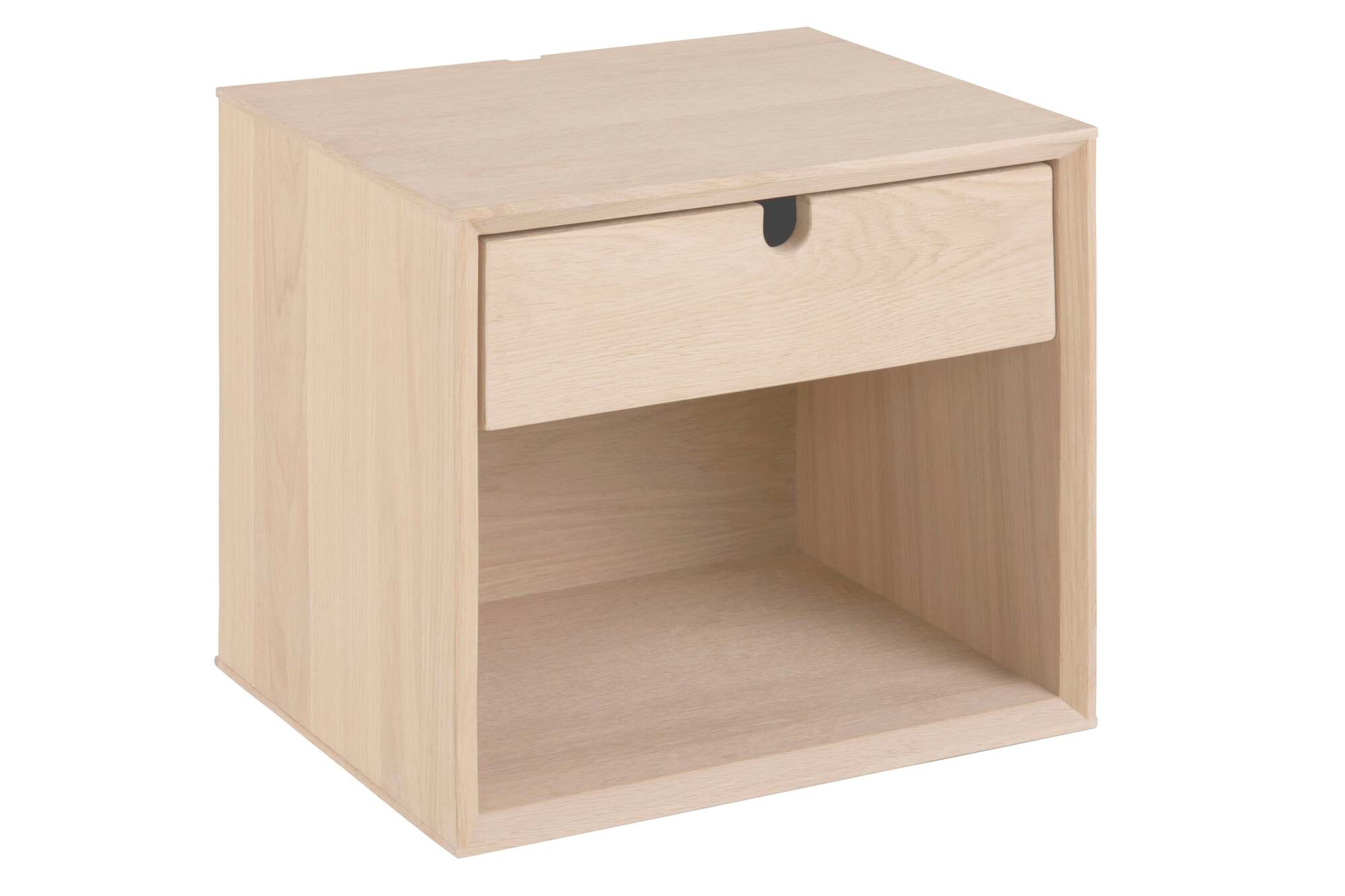 Lund Nachttisch Holz Beige  1