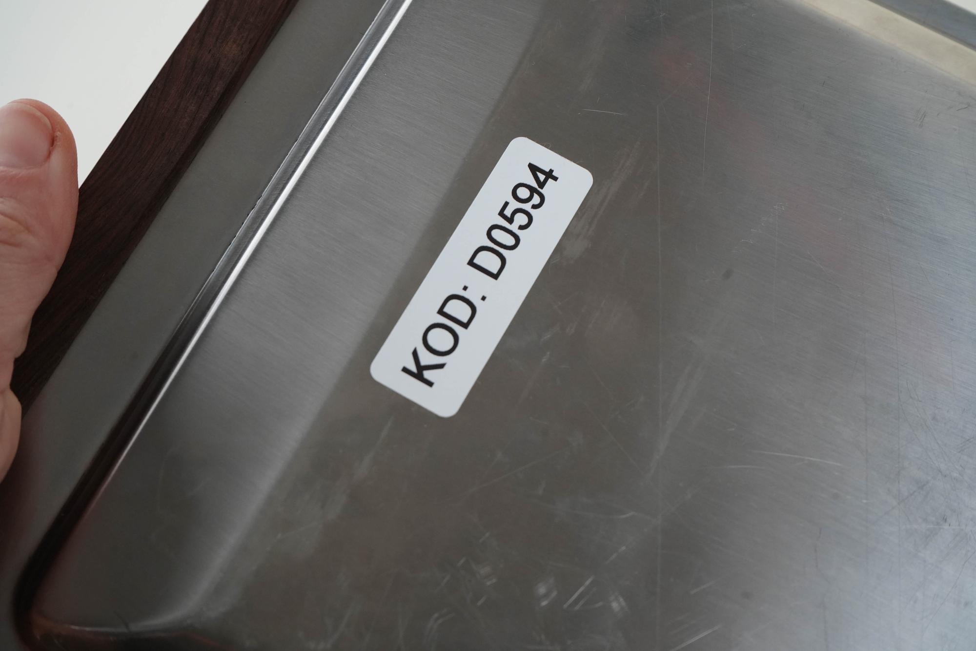 Stainless steel tray 1970s 4