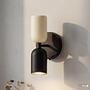 Cordless Wall Lamp NIMI Remote Control Black Cream 0