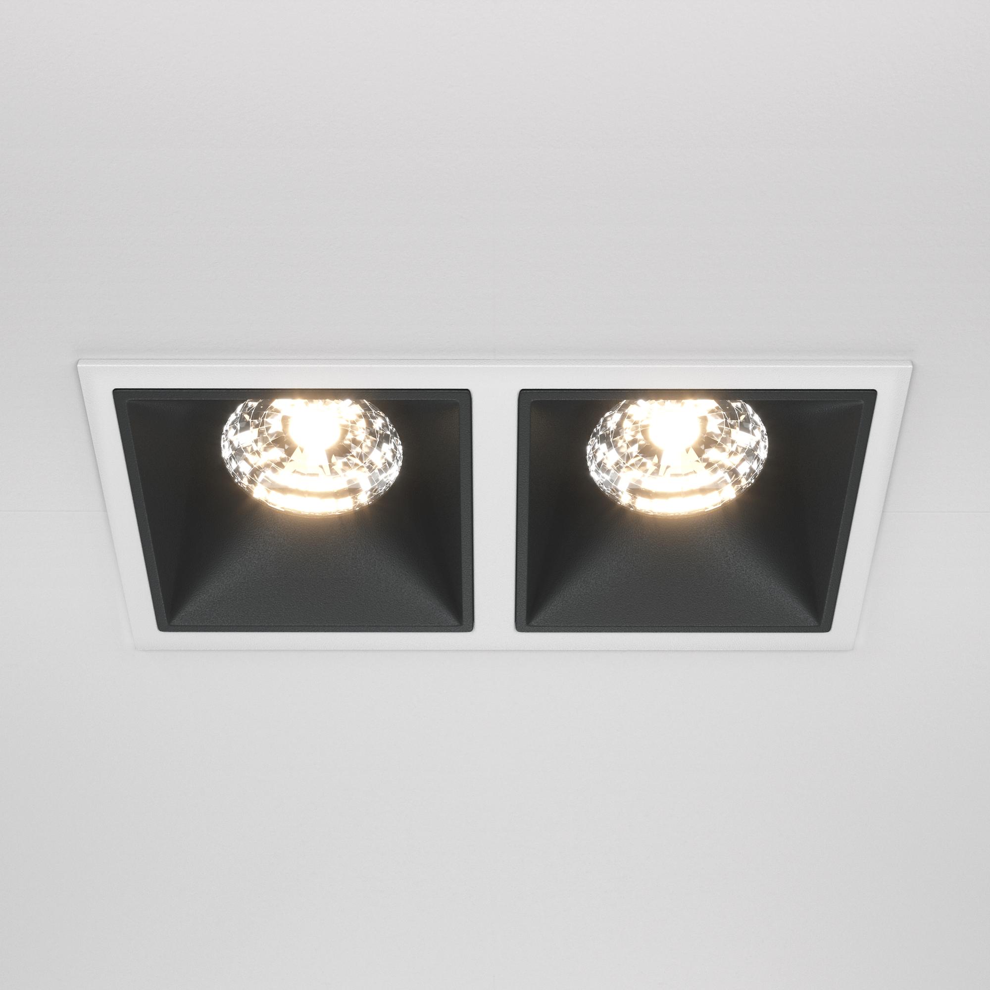 Alfa LED Recessed light Aluminium White 1