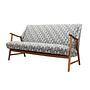 Colorful Oak Sofa 1970s 0