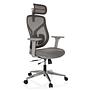 CASSILIS W Bürostuhl Netzstoff Grau 5