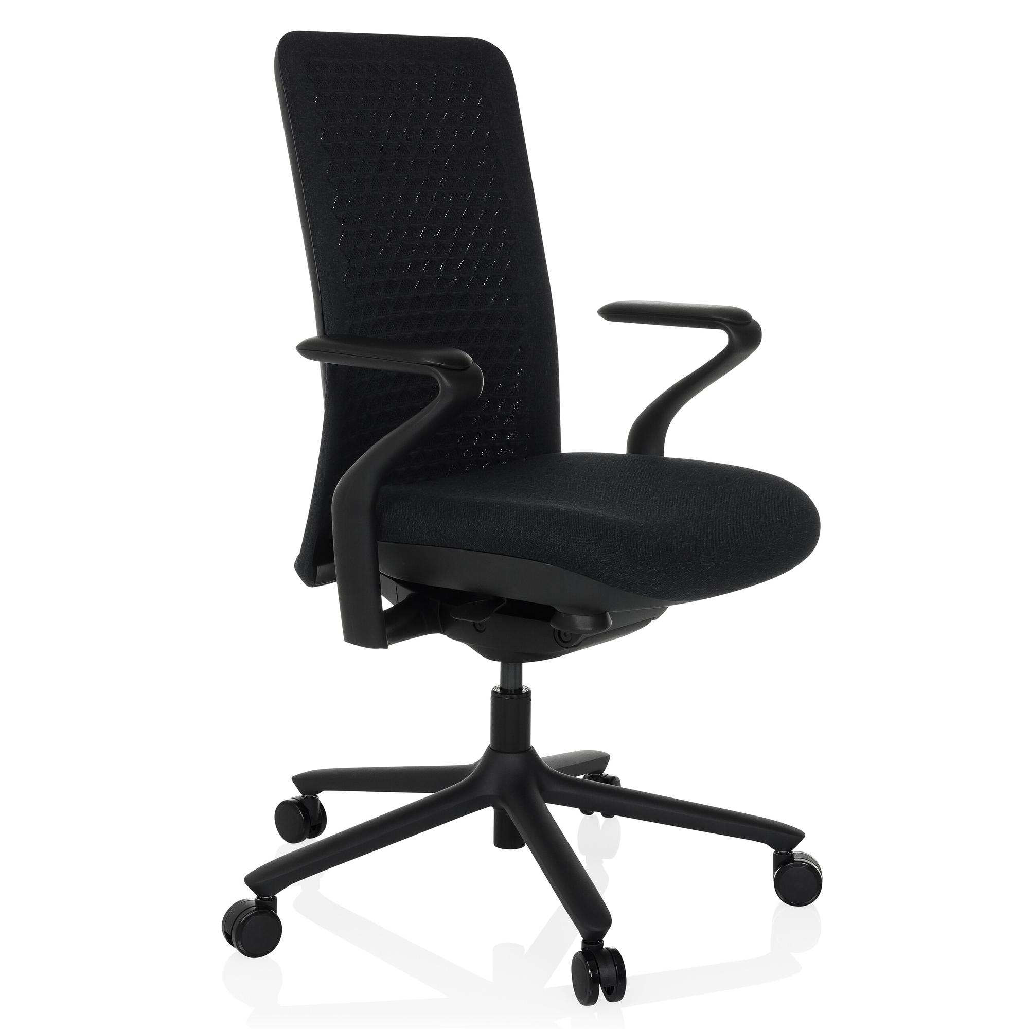 VERVIO Bürostuhl Netzstoff Schwarz 8