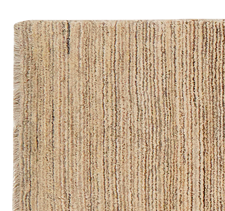 Gabbeh Teppich Wolle Beige 1