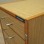 Vintage Kommode Holz Braun 1970er Jahre 10
