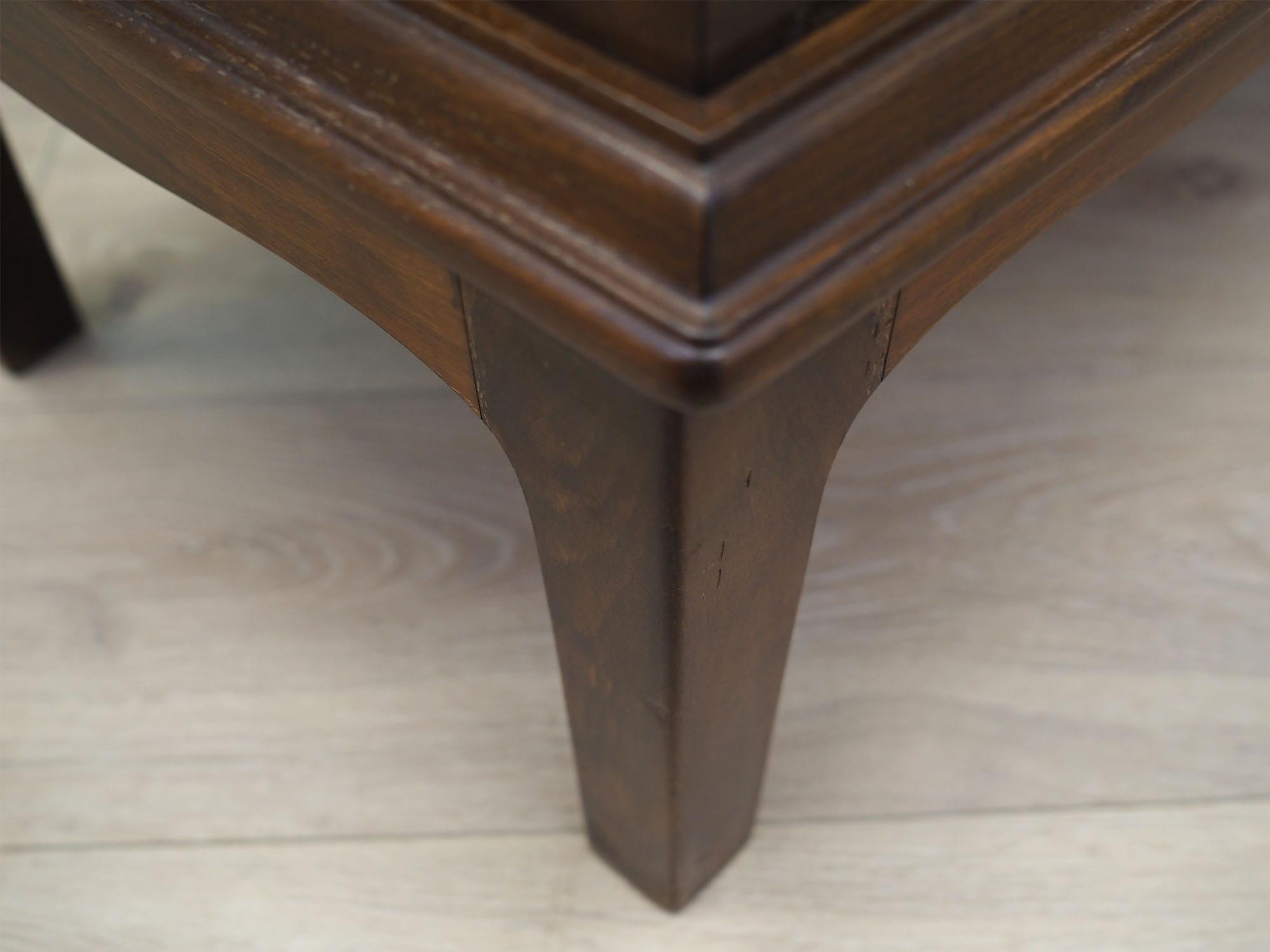 Vintage Schrank Nussbaumholz Braun 1960er Jahre 13