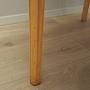 Vintage Table Beech wood Brown 1970s 13