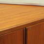 Vintage corner cabinet teak brown 1970s 7