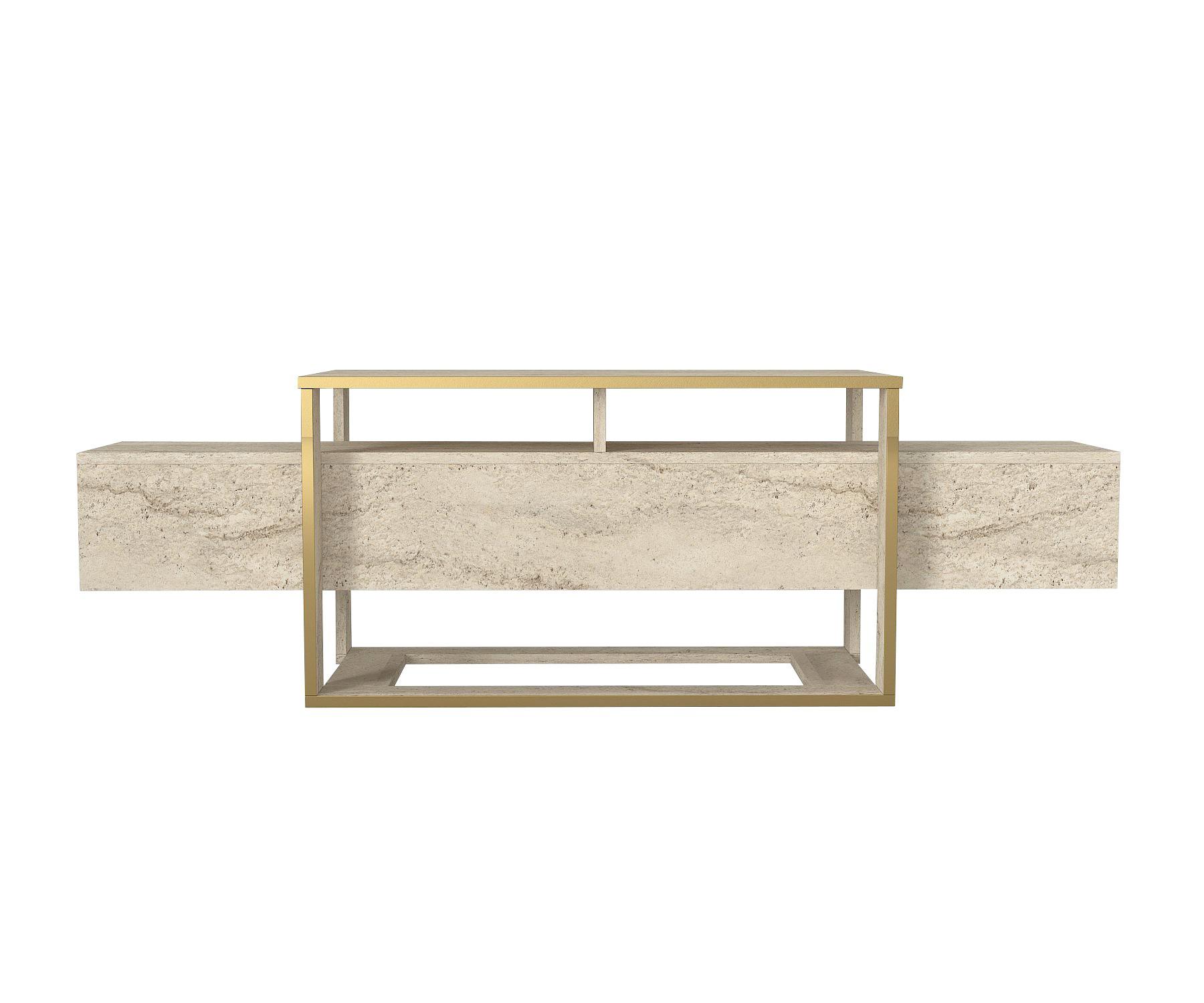 Bianco TV-Ständer Travertin 6