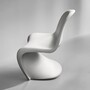 Panton Chair Kunststoff Weiß 1