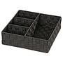 Organizer Adria III Polypropylen Schwarz 0