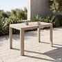 Garden Table Yaro Extendable Aluminum Beige 2