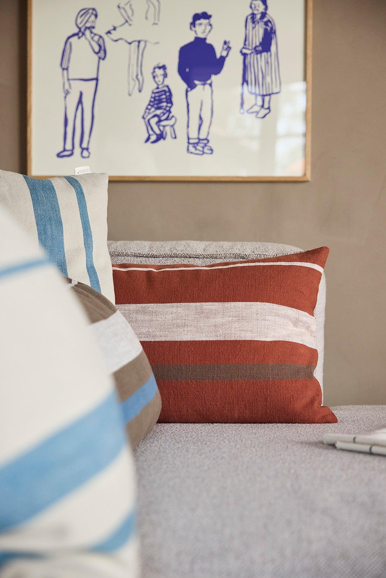 Sofuto Cushion Cover Organic Cotton Multicolored 1