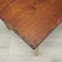 Vintage Couchtisch Holz Metall Braun 1970er Jahre 7