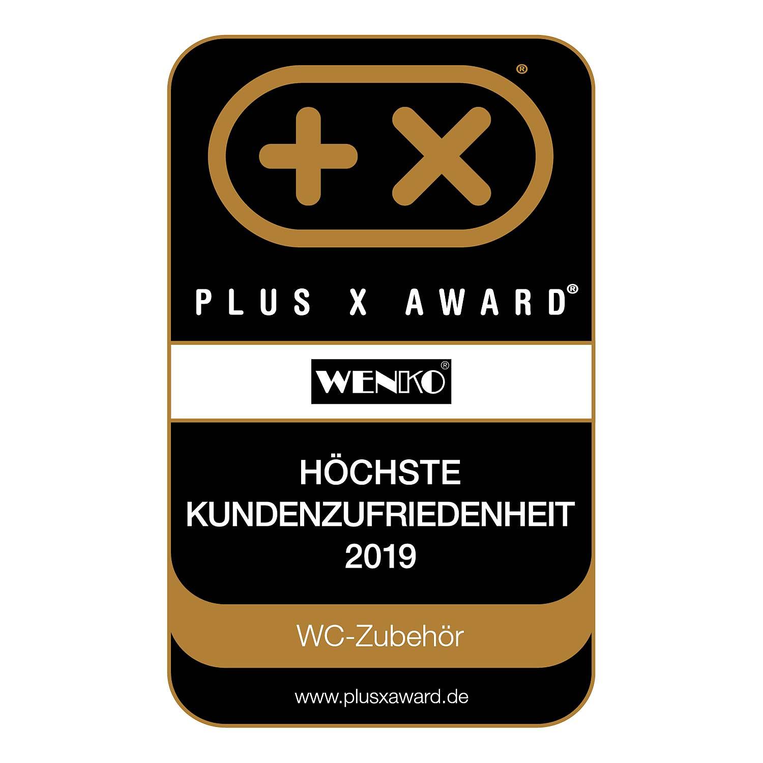 WC-Garnitur Pieno Edelstahl Silber 1