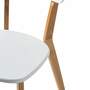 2x Dining chair Ash wood White Ash 6