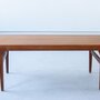 Vintage Johannes Andersen Couchtisch ausziehbar Teak Braun 1