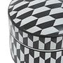 Marlo Big Geometric Printed Ceramic Jewelry Box 7
