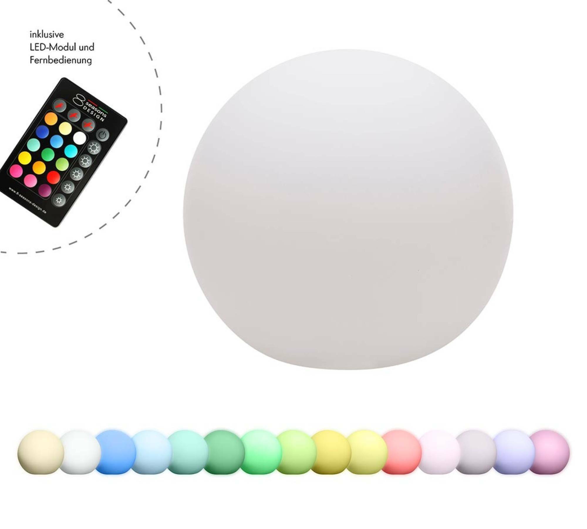 Kugelleuchten-Set 40 & 50 cm 4