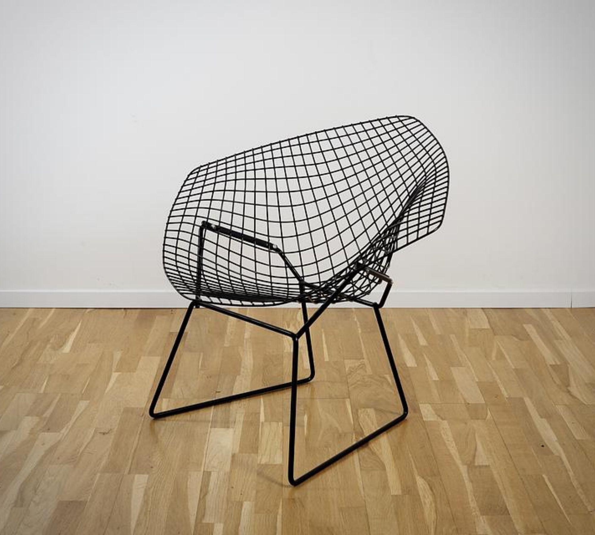 Bertoia Diamond Chair Black 0