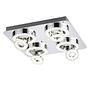 LED-Deckenleuchte Tim 8-Flammig Silber 0