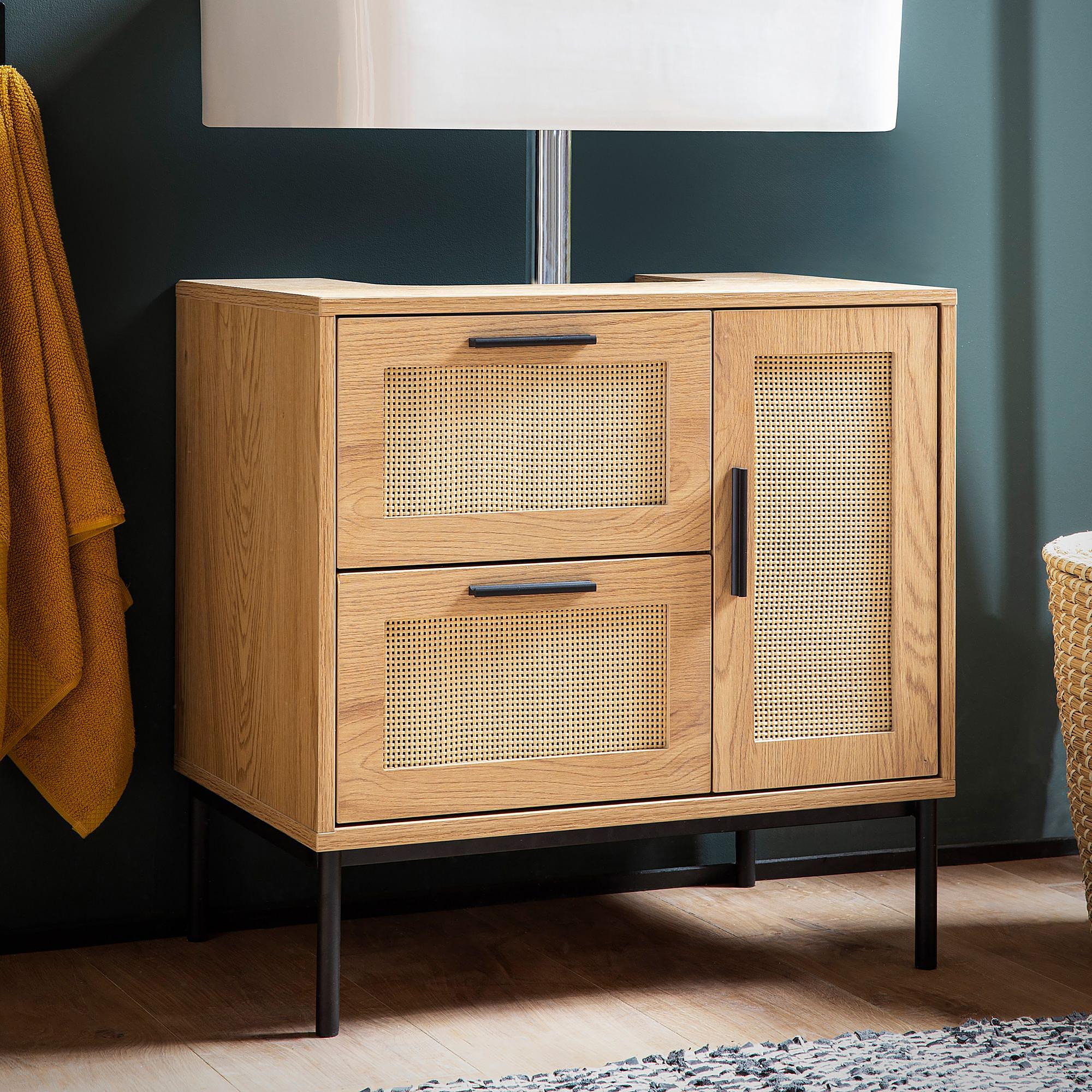 Ohoni B Vanity Unit Oak Look 3