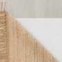 Levi Teppich Jute Baumwolle Beige 80 x 150 cm 2