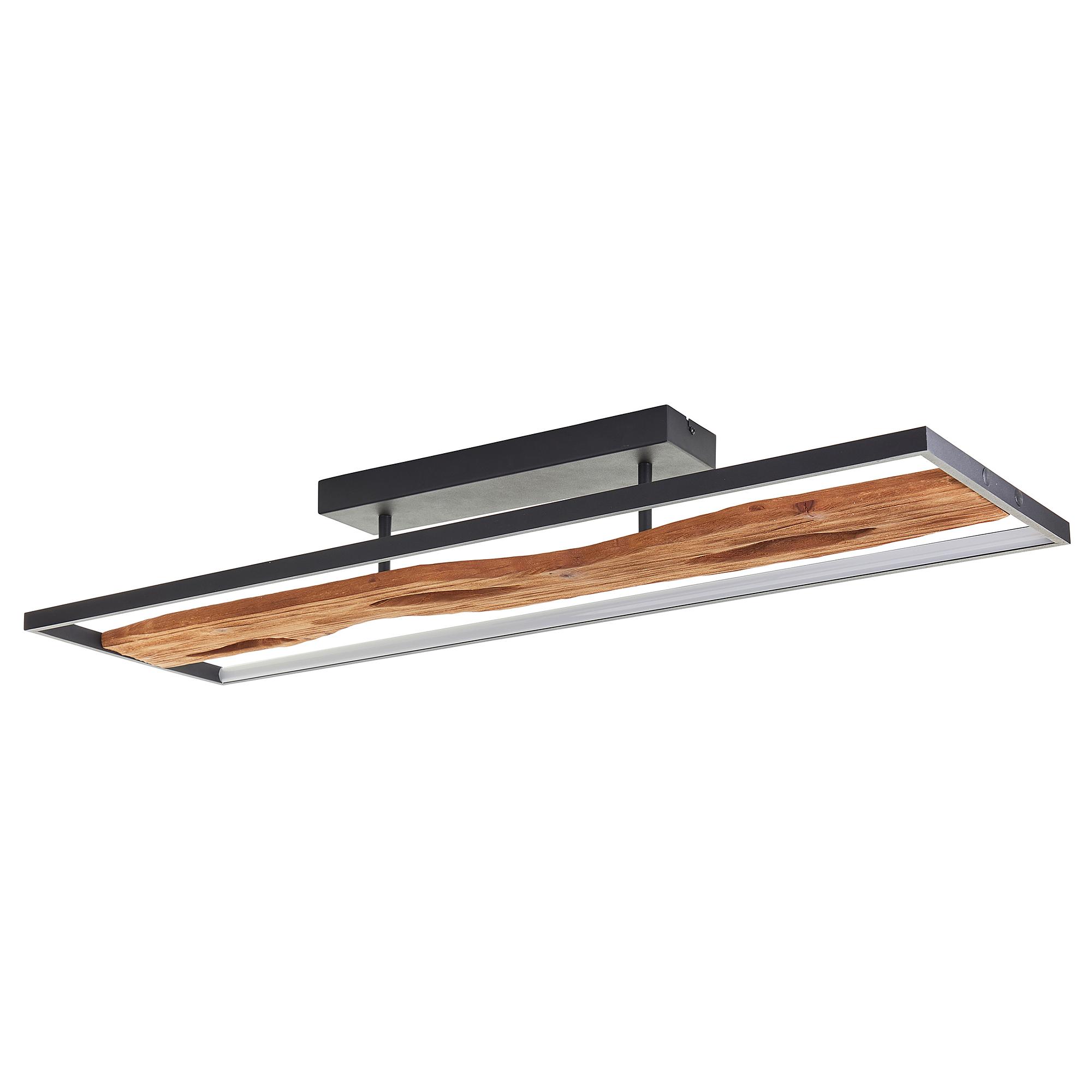 LED-Deckenleuchte Chaumont Schwarz 0