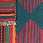 Kilim Gashgai Teppich Rot Blau 4