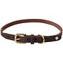 Robin Hundehalsband Leder Braun 0