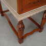 Vintage desk wood brown 1950s 9