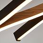 Pendelleuchte Swirl Stahl Schwarz 4