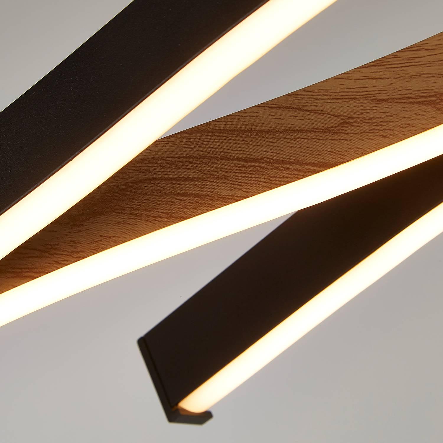 Pendelleuchte Swirl Stahl Schwarz 4