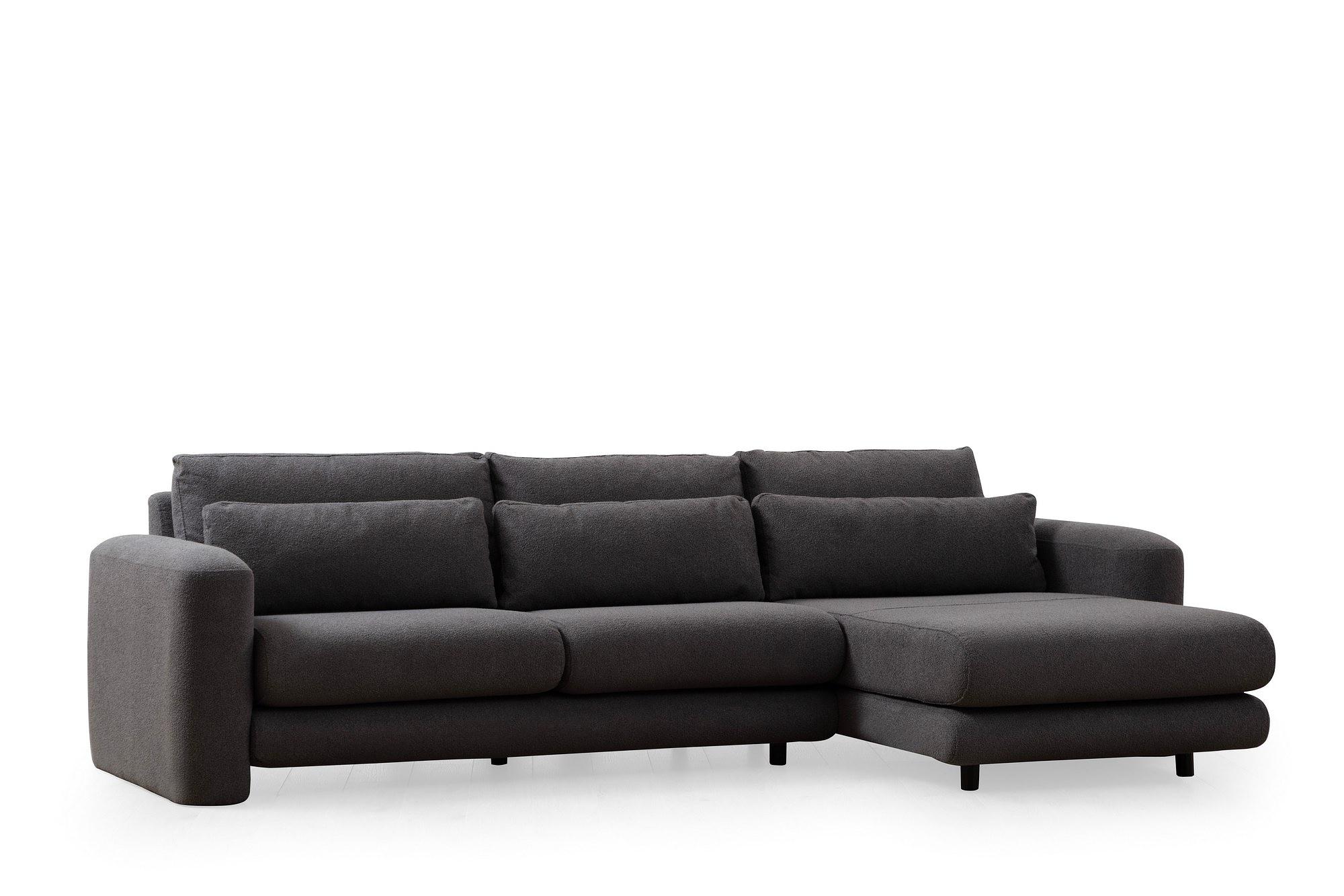 Lily corner sofa right grey 7