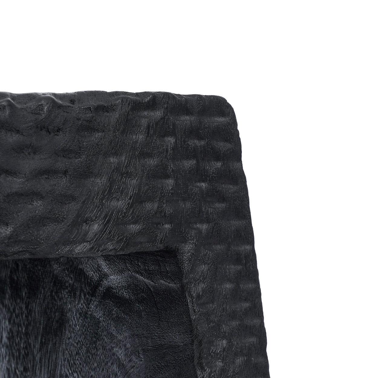 Lo sgabello Montano nero ø38cm 8