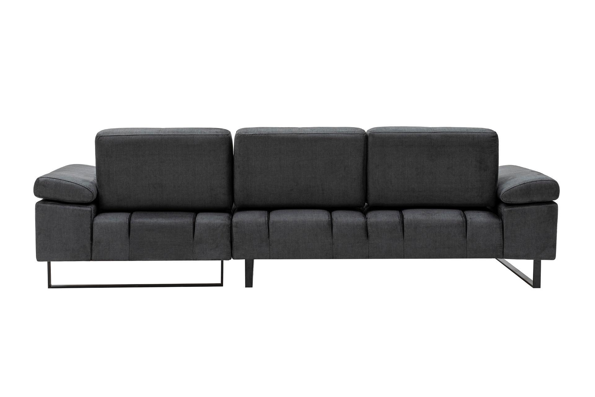 Mustang Sofa L chaise lounge Right Anthracite 8