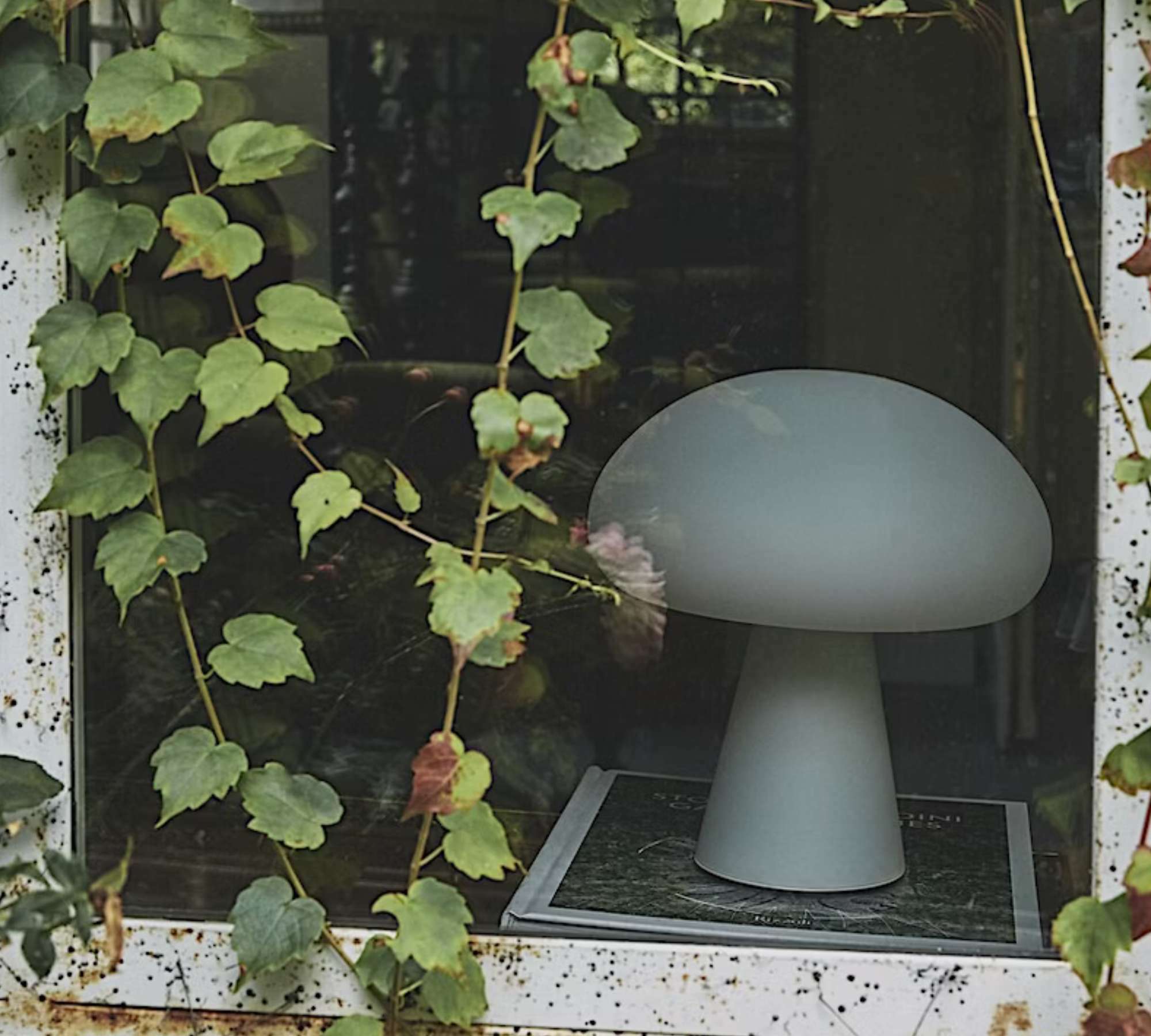 Obello Akkuleuchte Glas Kunststoff Weiß 2