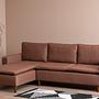 Lungo Ecksofa Hellbraun 2